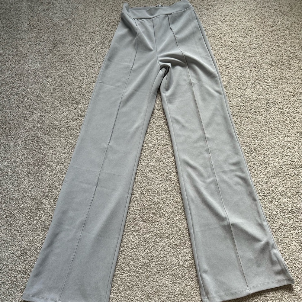 Grey Fashion Nova Pants